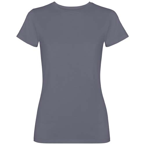 T-shirt femme promotionnel en coton polyester 280 g Fiyi Roly Gris foncé